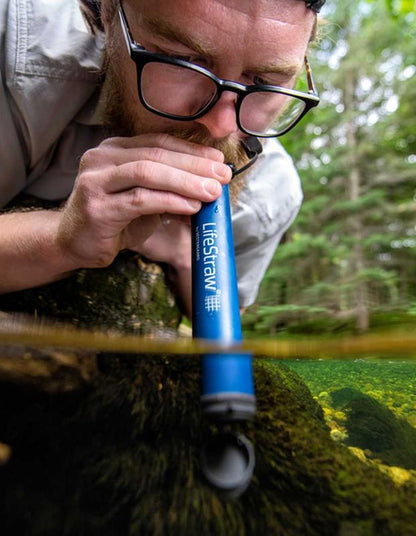 Lifestraw Water Filter Straw - Ultimate Survival Tool, BPA Free, No Shelf Life