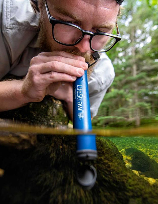Lifestraw Water Filter Straw - Ultimate Survival Tool, BPA Free, No Shelf Life