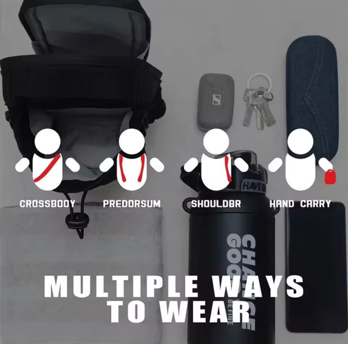 Magnetic Gym Bag