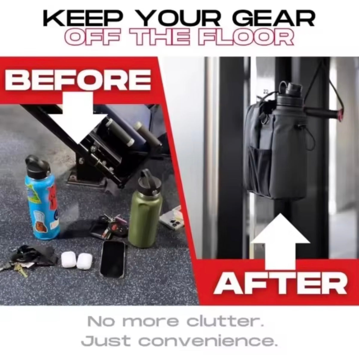 Magnetic Gym Bag