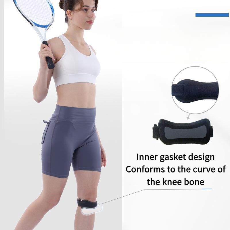 Patella Tendon Knee Strap 2 Pack, Knee Relief Support Brace Hiking, Soccer, Basketball, Running, Jumpers Knee, Tennis, Tendonitis, Volleyball & Squats